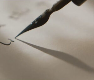 Pluma y papel