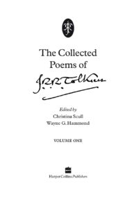 The Collected Poems of JRR Tolkien